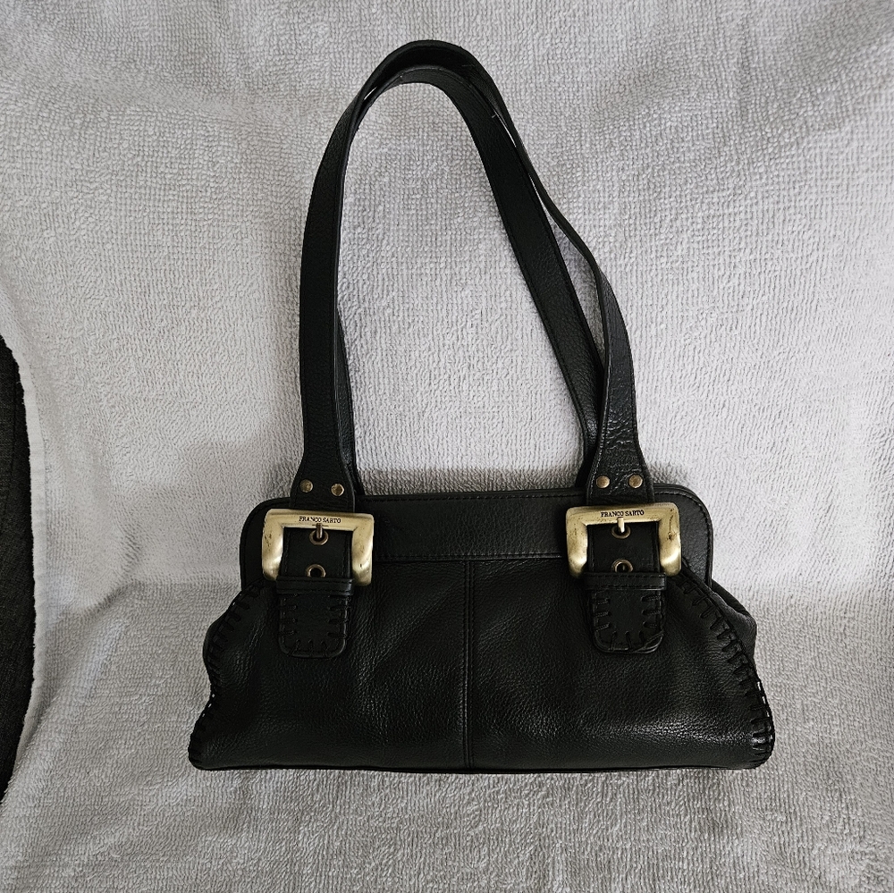 Franco Sarto Pebbled Leather Handbag